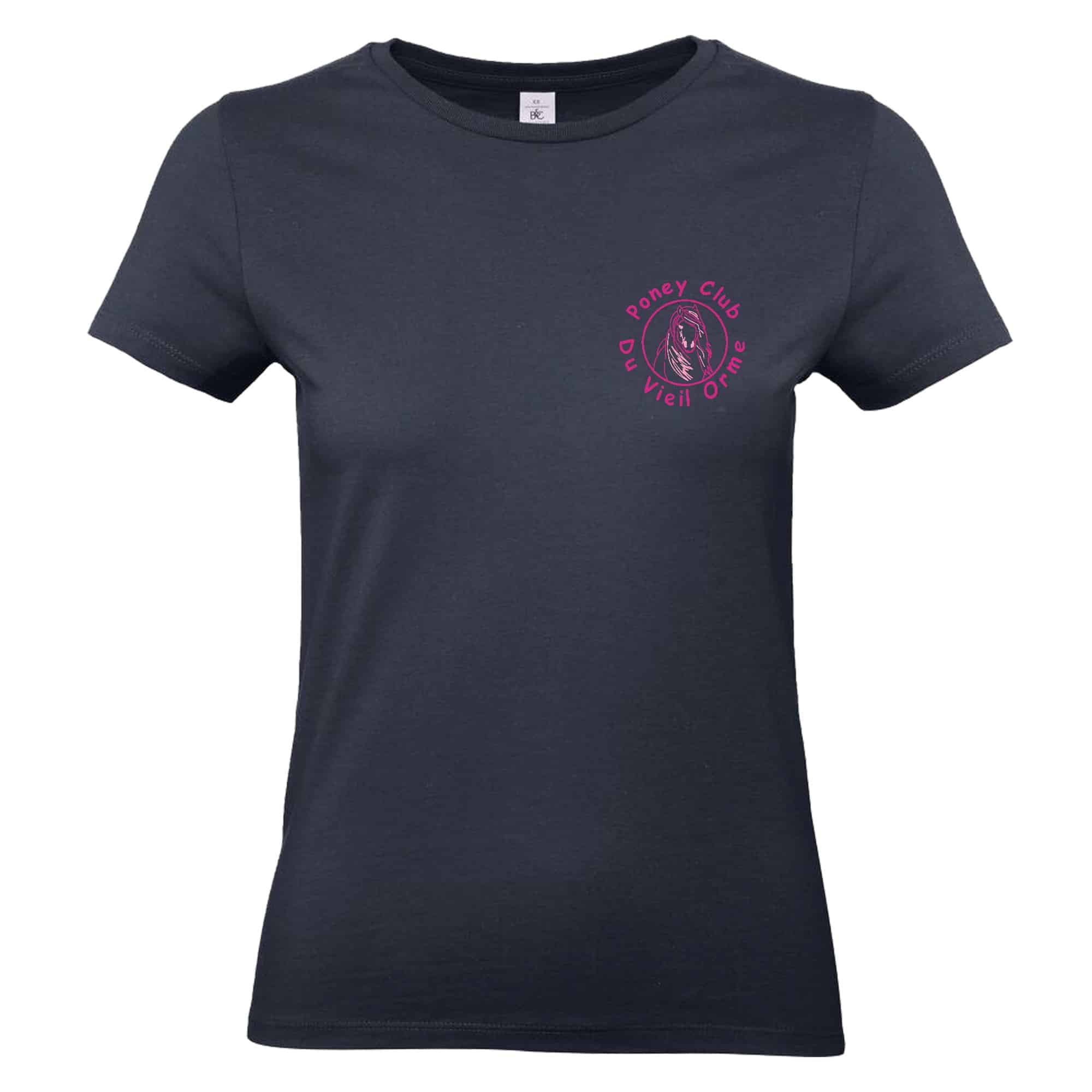 T-SHIRT (femme) - Poney club du vieil orme - BC04T – Image 4