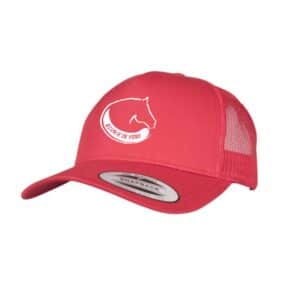 Casquette trucker - Centre équestre de Vors - Rouge - FX6506