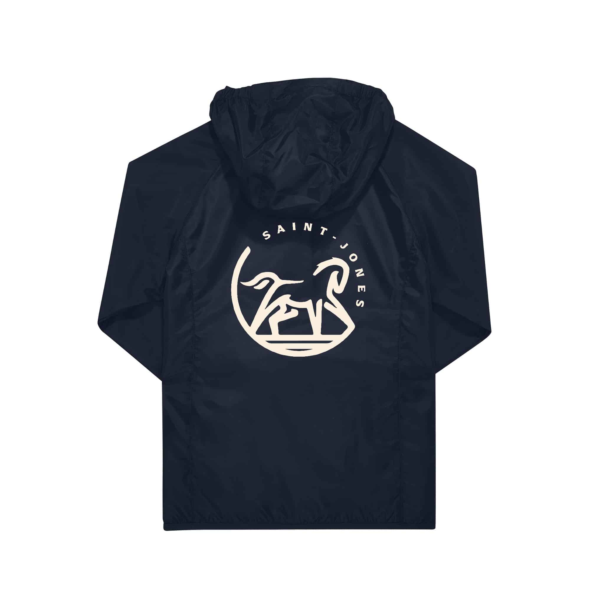 COUPE-VENT (enfant) - PONEY CLUB SAINT JONES - Navy - BC631 – Image 3