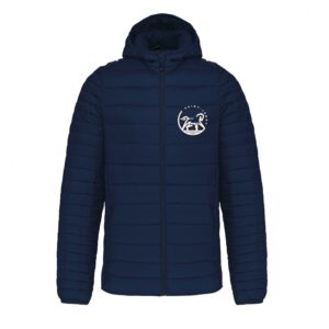 DOUDOUNE AVEC MANCHES ET CAPUCHE (homme) - PONEY CLUB SAINT JONES - Navy - K6110