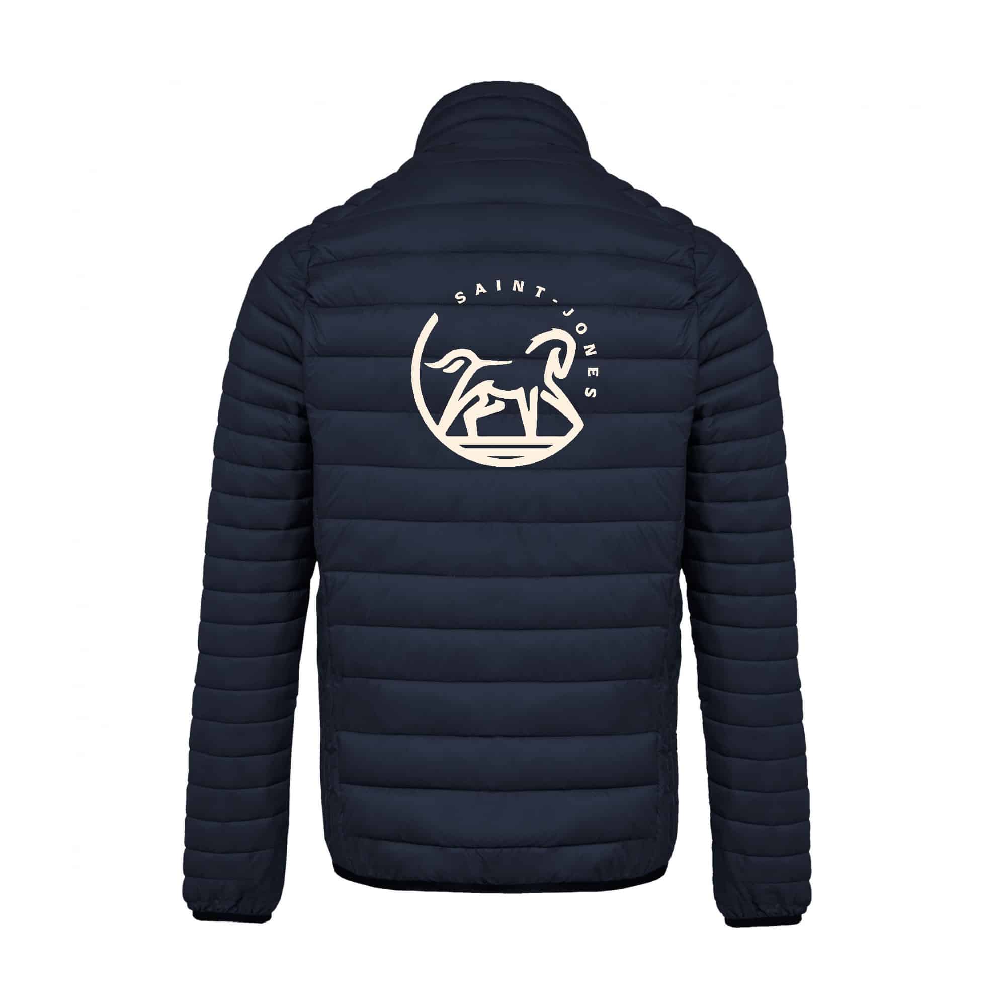 DOUDOUNE AVEC MANCHES (homme) - PONEY CLUB SAINT JONES - Navy - K6120 – Image 3
