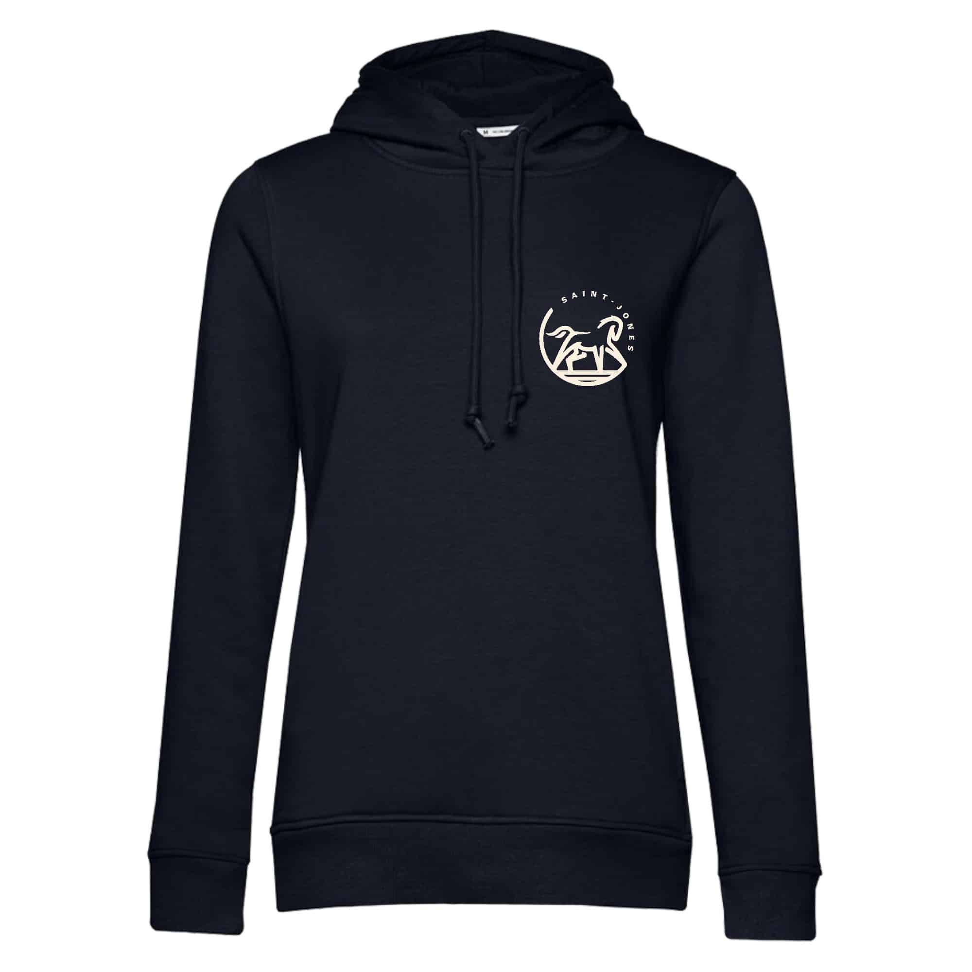 SWEAT A CAPUCHE (femme) – PONEY CLUB SAINT JONES - Navy - BCW34B