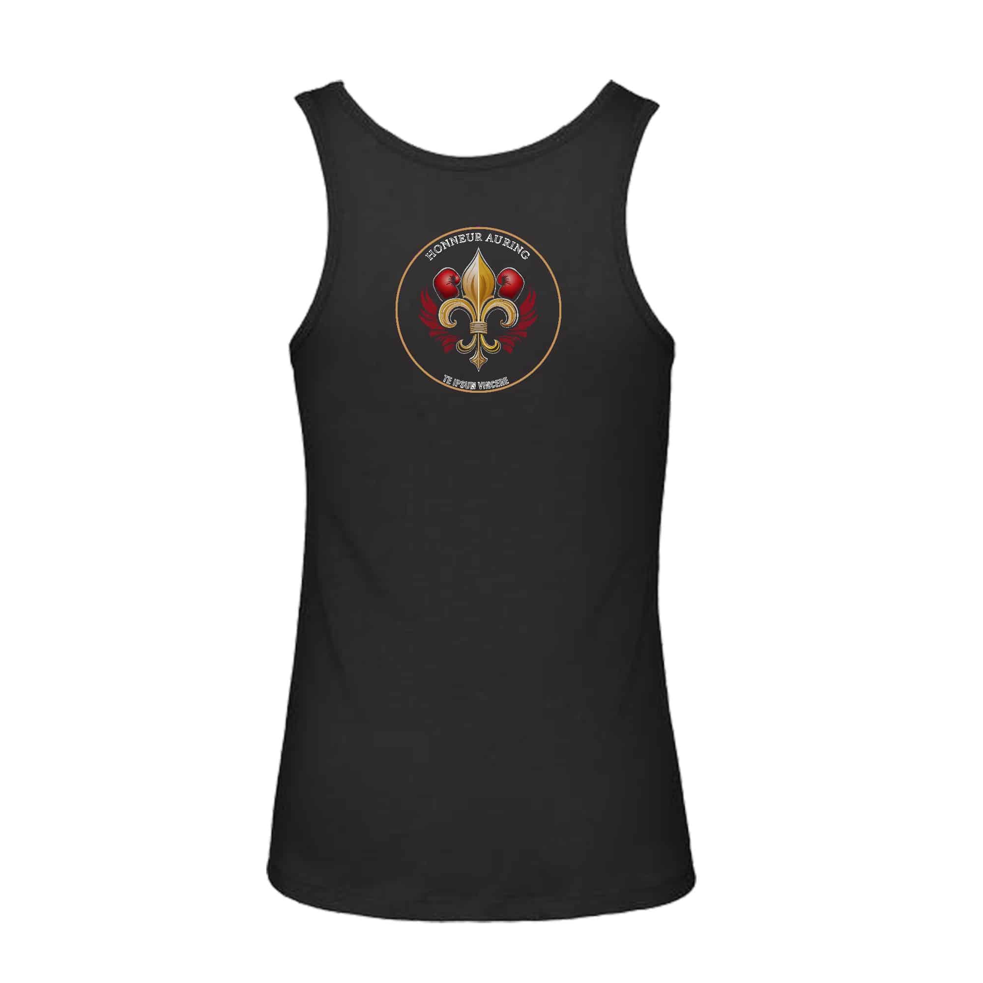 DEBARDEUR (femme) - Honneur au Ring - Noir - BC073 – Image 3