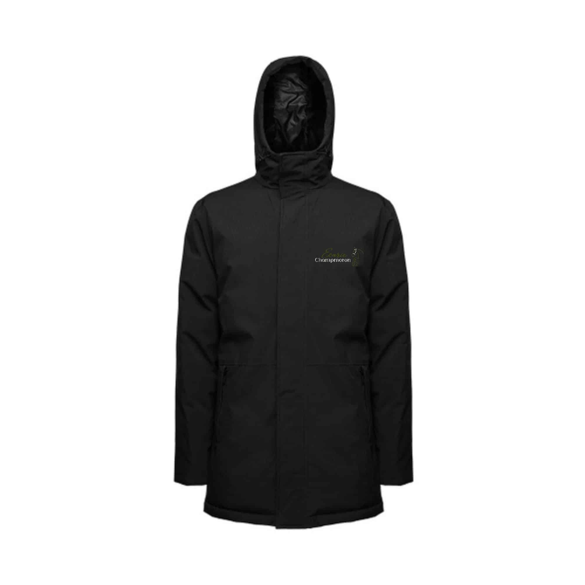 PARKA (unisexe) - Ecurie Alexis Piolin - Noir - PK543