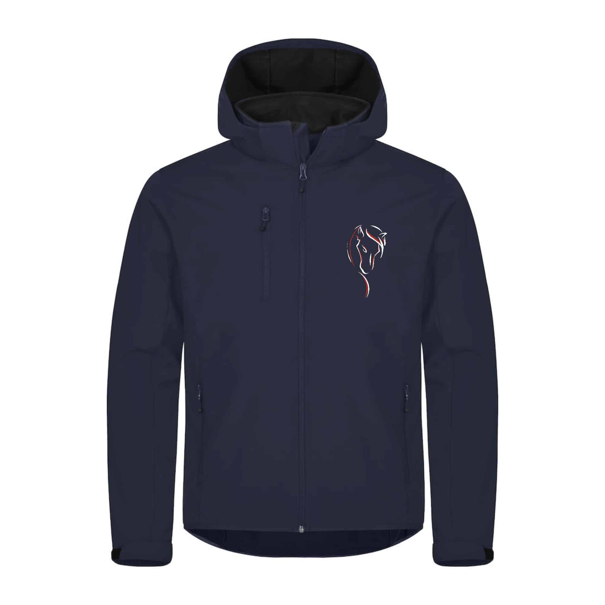SOFTSHELL "Classic" (homme) - ecurie du bois de la ville - Navy - 0200912