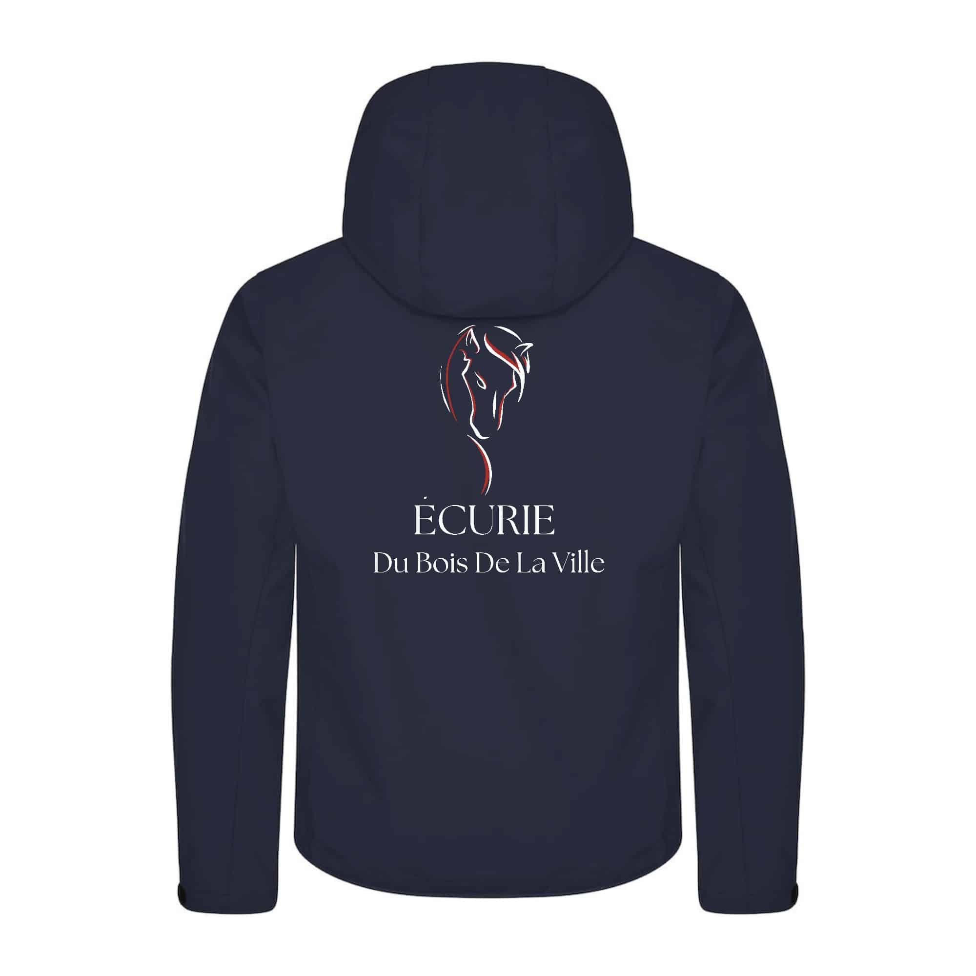 SOFTSHELL "Classic" (homme) - ecurie du bois de la ville - Navy - 0200912 – Image 3