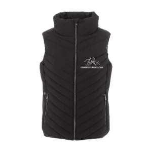 Gilet Paddock Sports Longueil (Adulte) - Combelles centre équestre - Noir - 978629