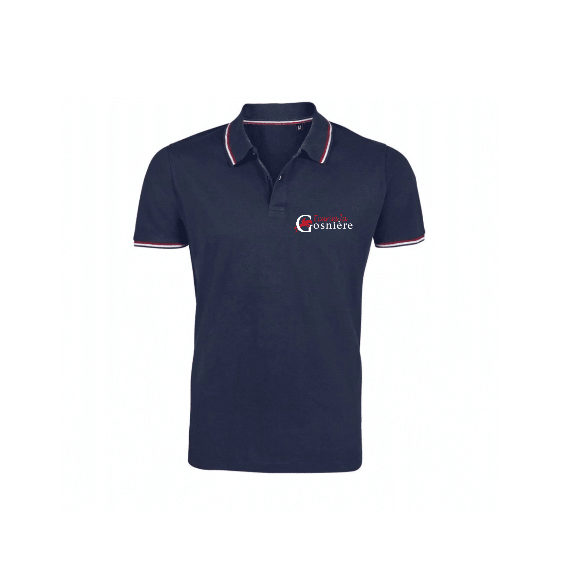 POLO (homme) - Ecuries La Gosnière – Navy - PRESTIGE MEN