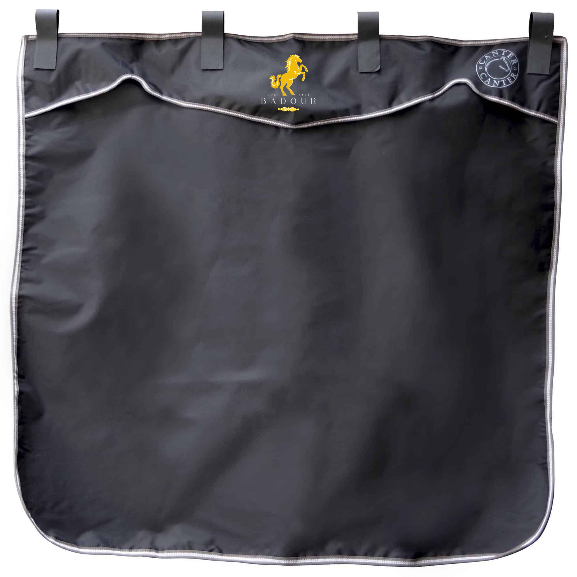 Rideau ou porte de box CANTER - Ferme equestre du badour - Noir - RP002