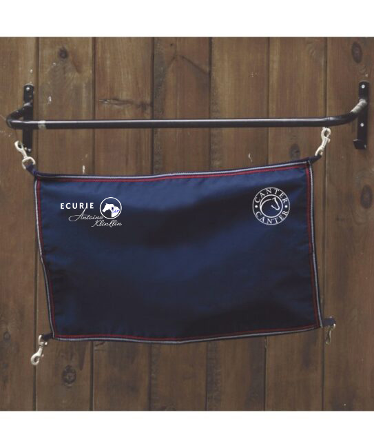 Rideau ou porte de box CANTER - Ecurie Antoine Klinklin – Navy - RP002