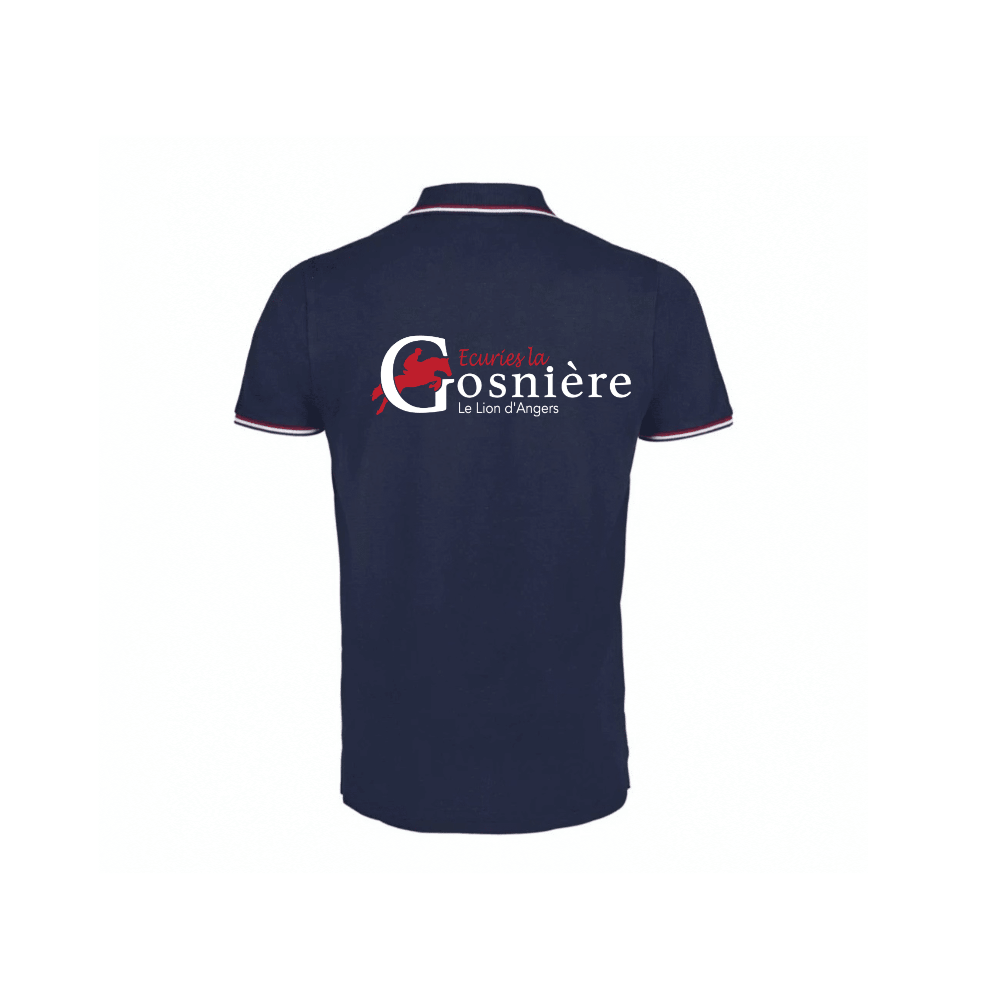 POLO (homme) - Ecuries La Gosnière – Navy - PRESTIGE MEN – Image 2