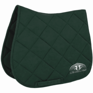 Tapis de selle Riding World Essentiel - LES ECURIES DU CRAY - Vert - 204060