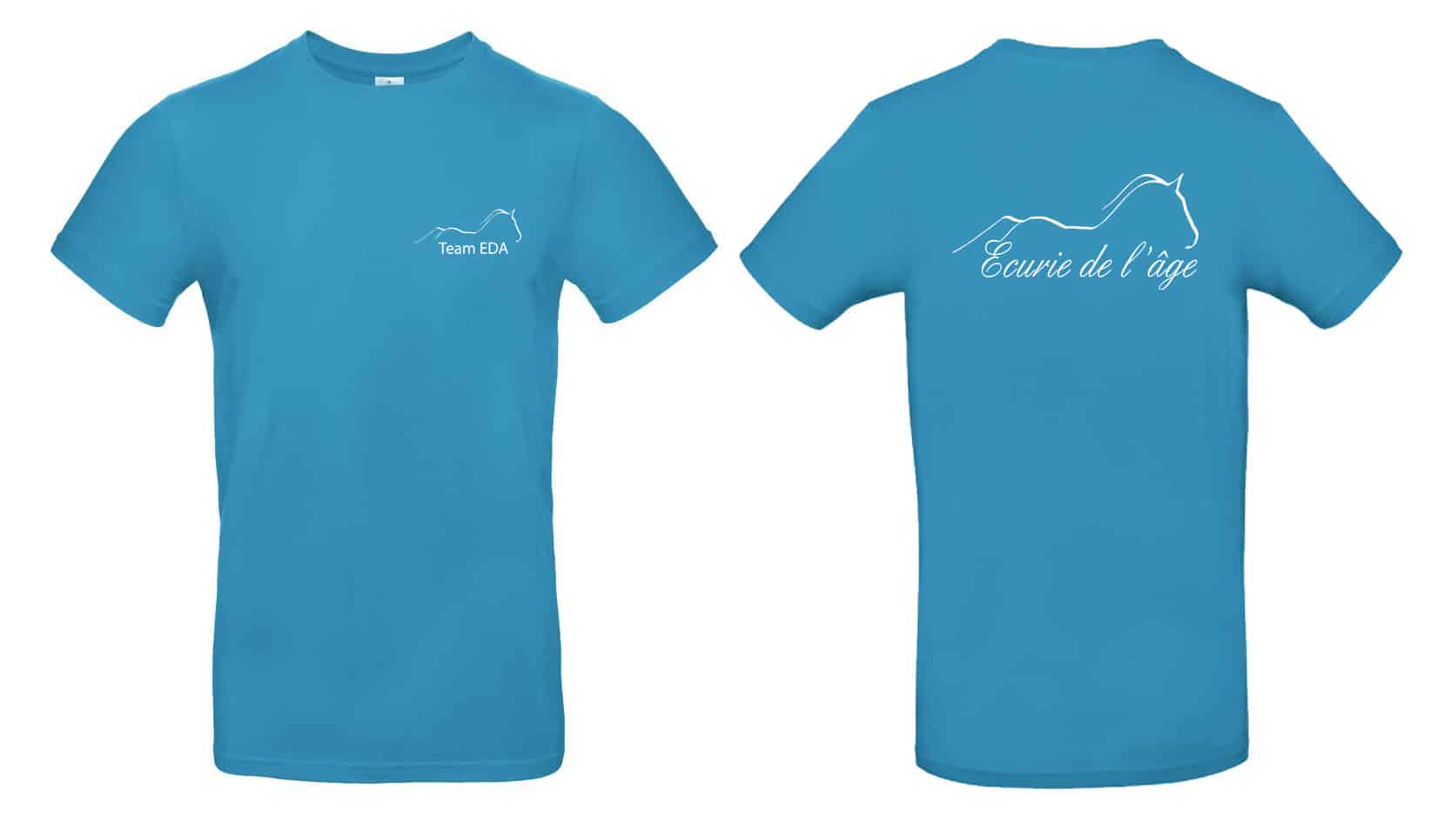 T-SHIRT (enfant) - Ecurie de l’âge - tropical blue - K3027IC