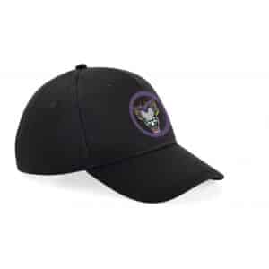 Casquette 6 panneaux - Club roller hockey aubagne - Noir - BF018