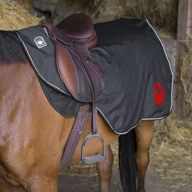 Couvre-reins Impermeable RIDING WORLD - Domaine des Millets - Noir - 400240