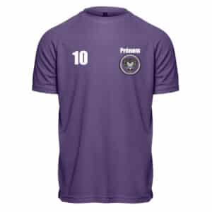 T-Shirt respirant (homme) - Club roller hockey aubagne - Violet - PK140