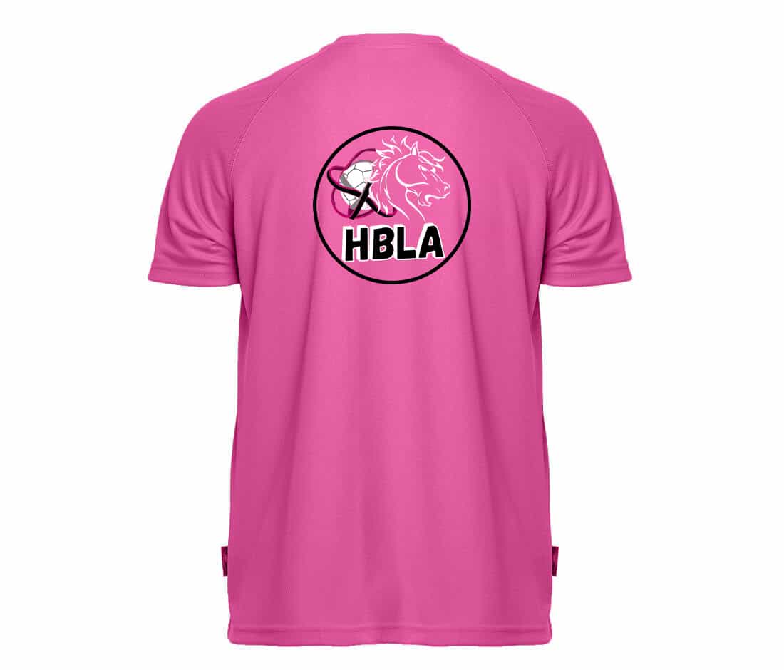 T-Shirt respirant (homme) - HBLA - Rose - PK140 – Image 3