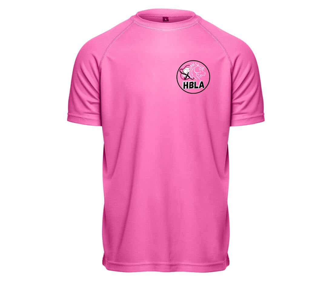T-Shirt respirant (homme) - HBLA - Rose - PK140
