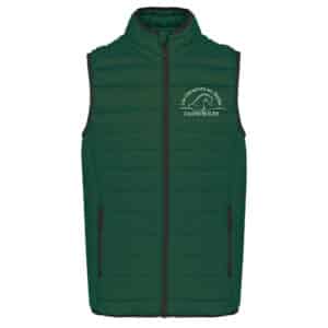 DOUDOUNE SANS MANCHES (femme) - SCAE LES CAVALIERS EN HERBE - Vert foret - K6114