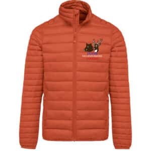 DOUDOUNE AVEC MANCHES ET CAPUCHE (homme) - Diane Villespassans et cébazan - Orange - K6110