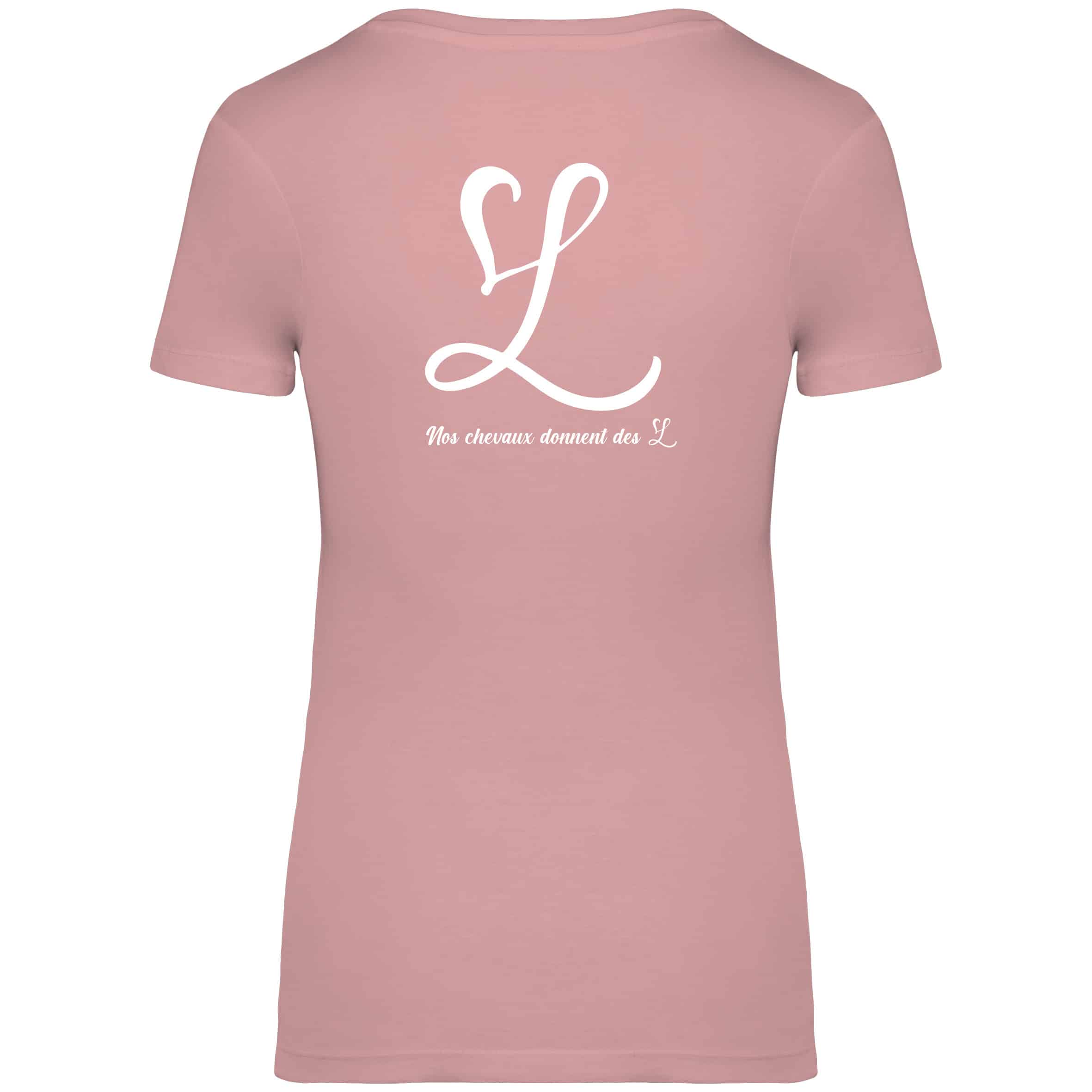 T-SHIRT (enfant) - Ecurie Lynella – Rose pale - NS307 – Image 2