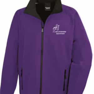 SOFTSHELL ECO (femme) – Les Lavandes Equitation – Violet - R231F