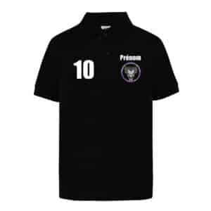 POLO (enfant) - Club roller hockey aubagne - Noir - BCK424
