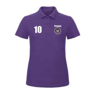 POLO (femme) - Club roller hockey aubagne - Violet - BCI1F