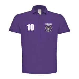 POLO (homme) - Club roller hockey aubagne - Violet - BCID1
