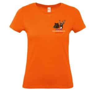 T-SHIRT (femme) - Diane Villespassans et cébazan - Orange - BC04T
