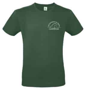 T-SHIRT (femme) - SCAE LES CAVALIERS EN HERBE - Vert Foret - BC04T