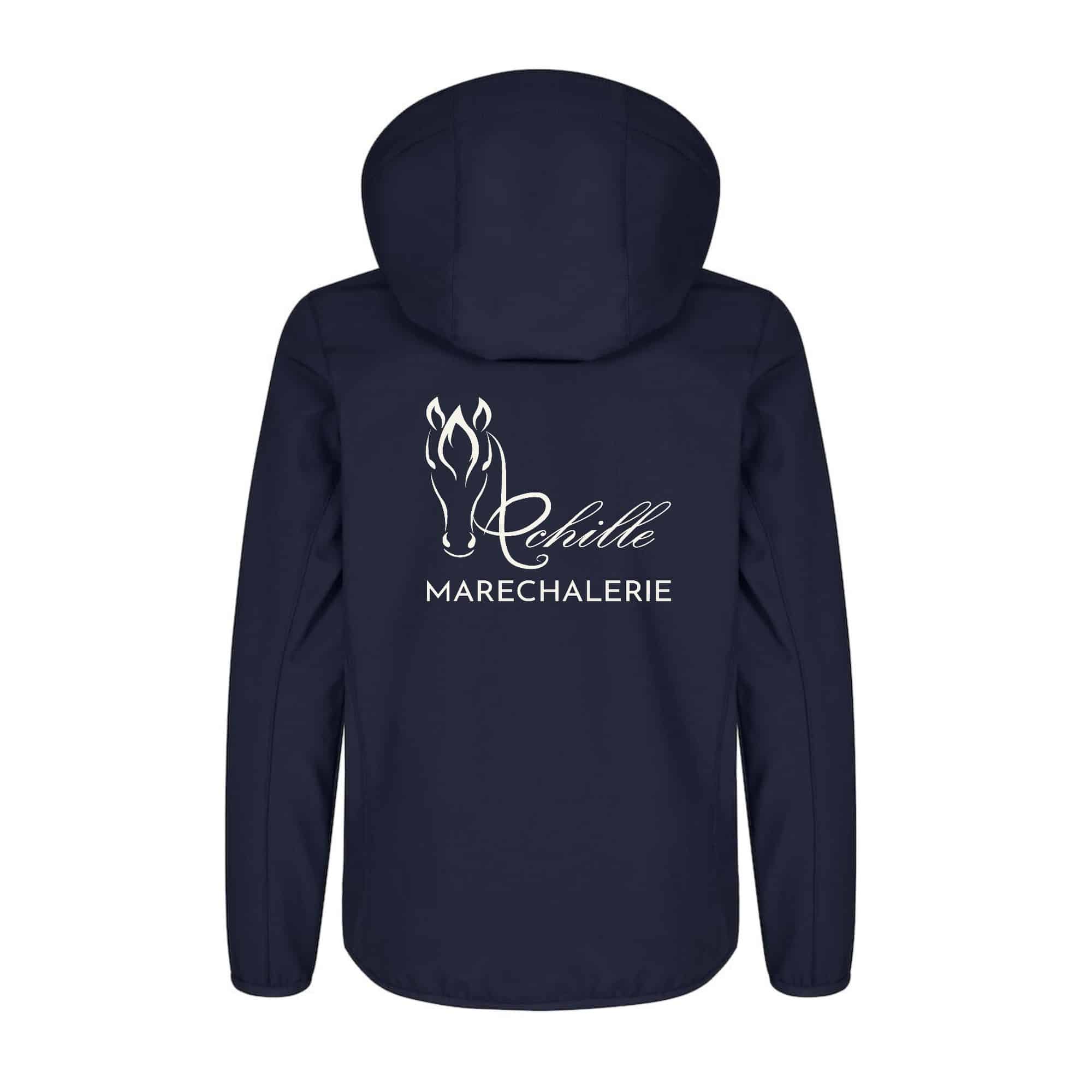 SOFTSHELL ''Classic'' (enfant) - ACHILLE MARECHALERIE - Navy - 0200909 – Image 3