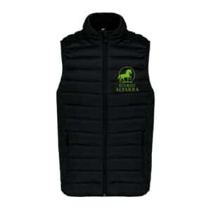 DOUDOUNE SANS MANCHES (enfant) - Ecuries Altarra - Noir - K6115