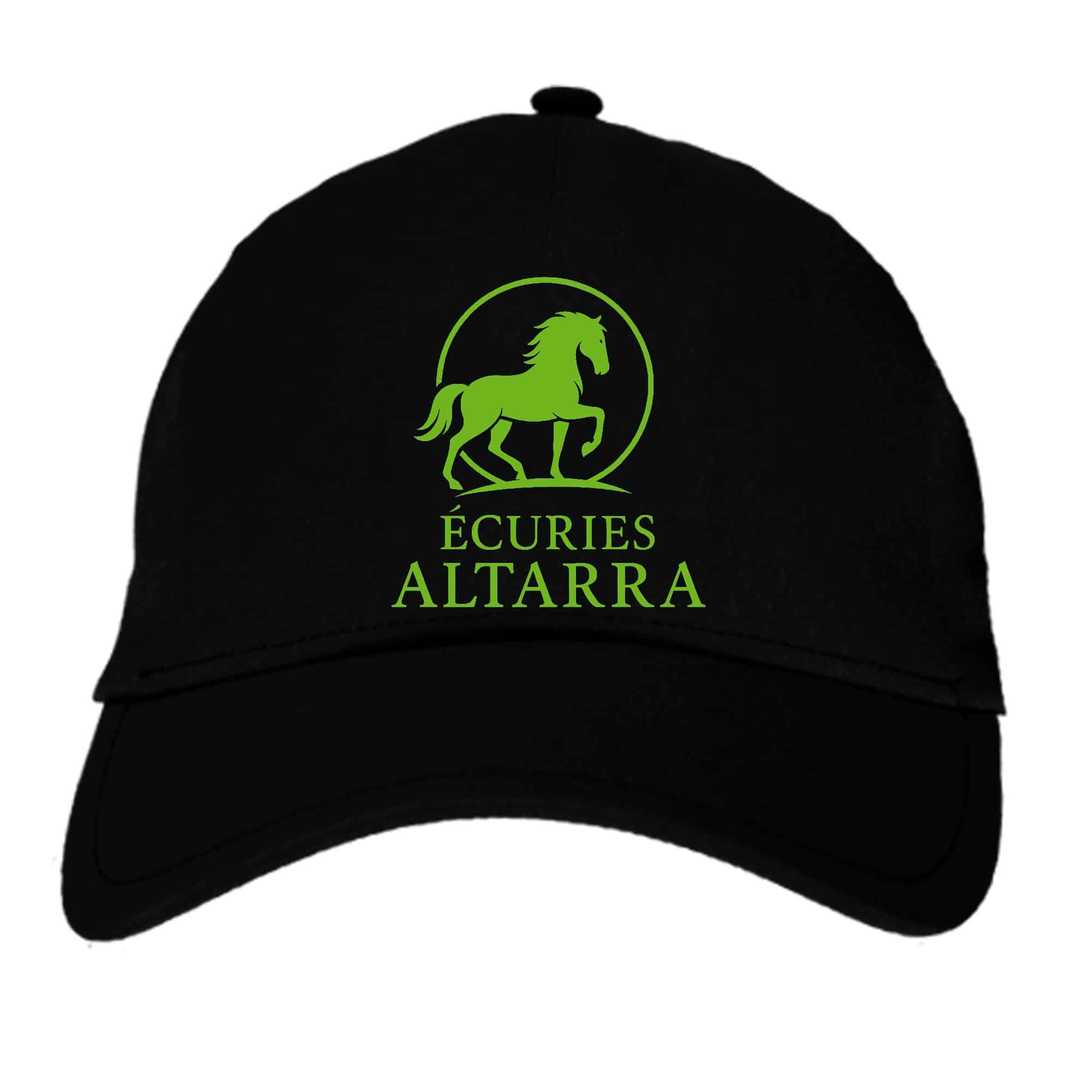 CASQUETTE - Ecuries Altarra - Noir - BF015