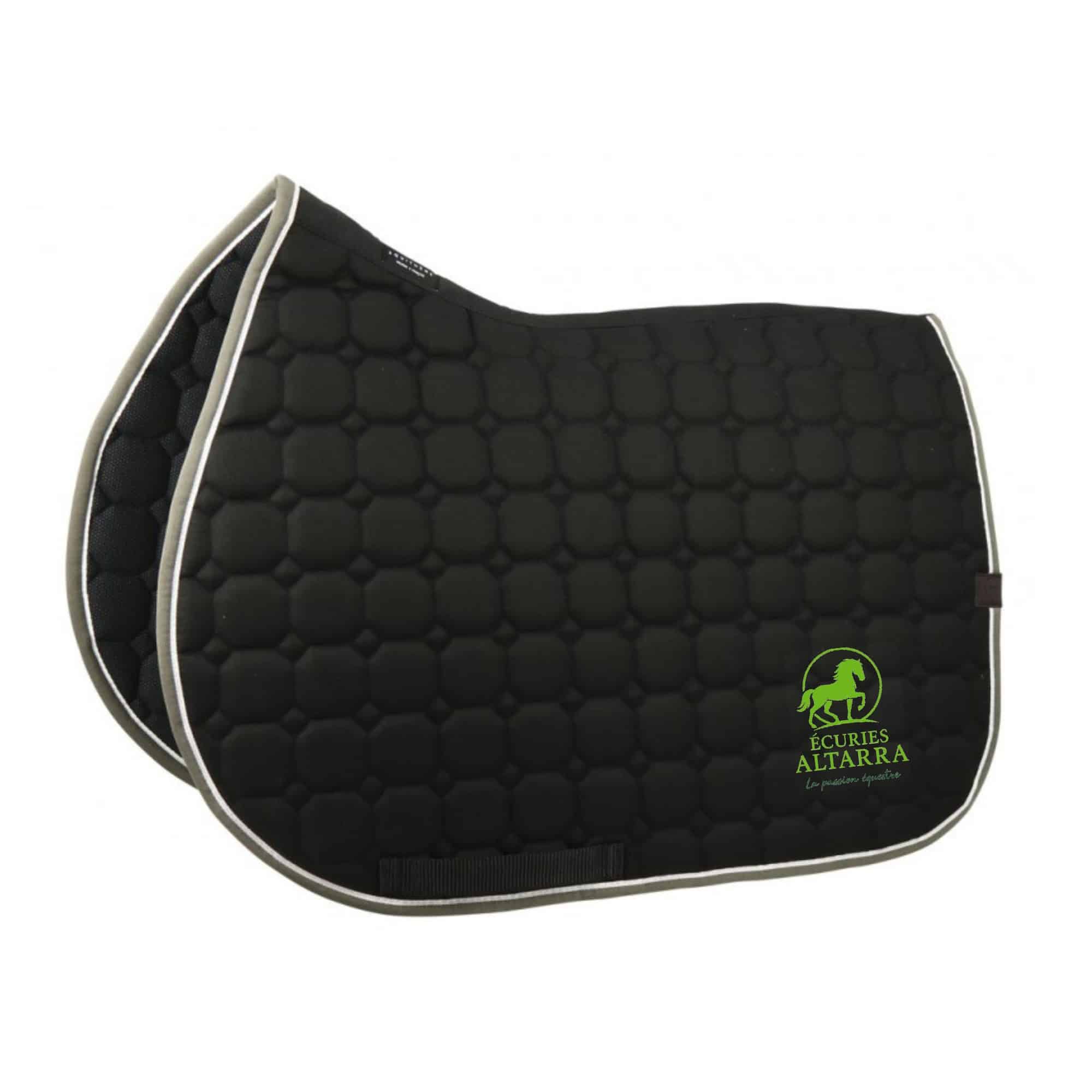 Tapis de selle Equithème "Orion" - Ecuries Altarra - Noir - 20477