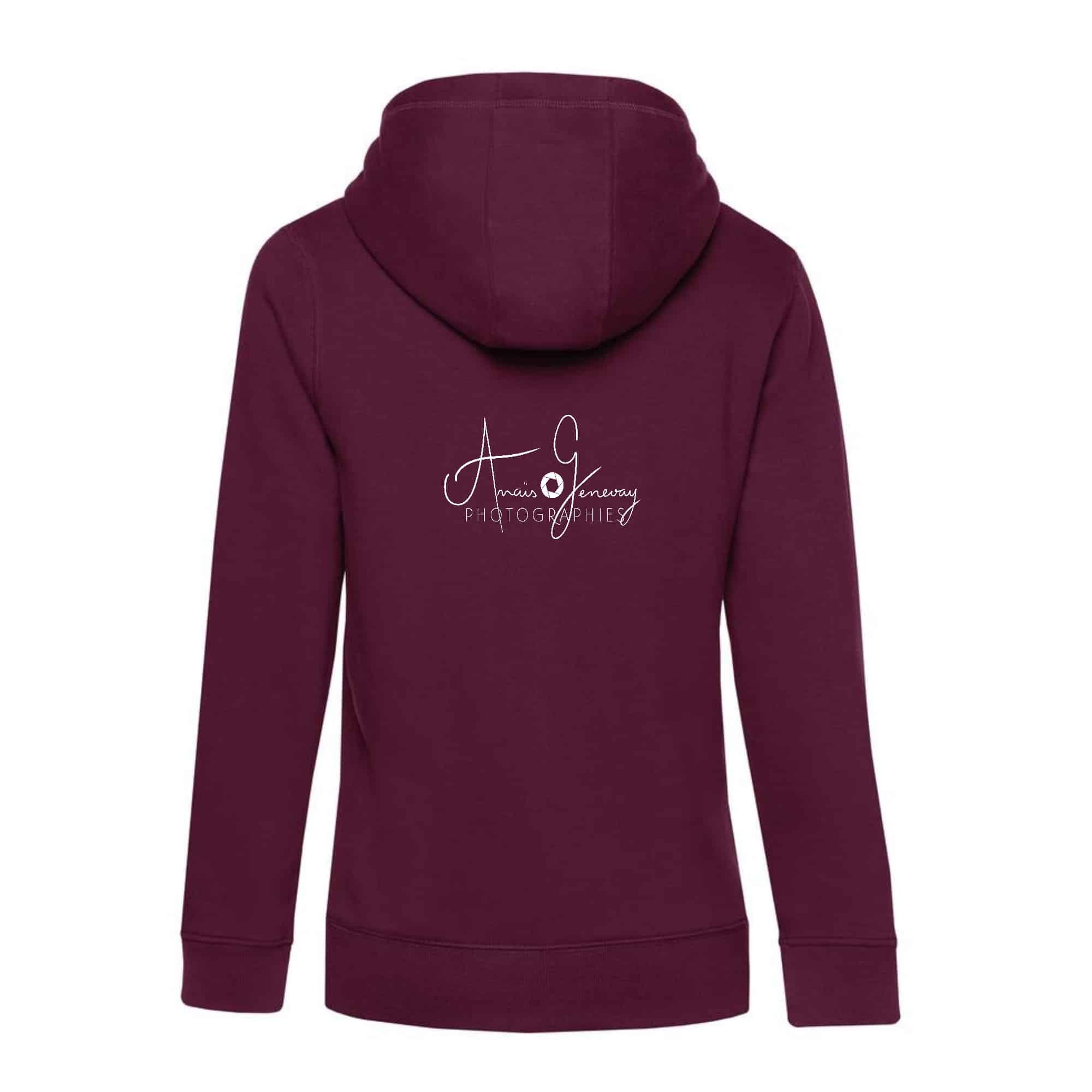 SWEAT ZIPPÉ (femme) - Anaïs Genevay Photographies - Bordeaux - BCW03Q – Image 3