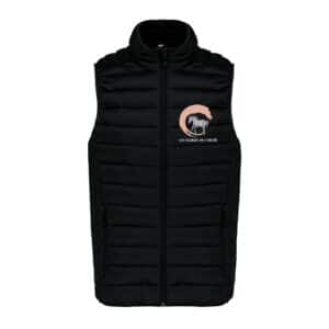 DOUDOUNE SANS MANCHES (femme) - Les écuries de l’arche - Noir - K6114