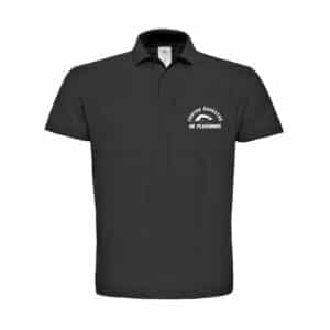 POLO (homme) - Association Calp'asso - Gris Anthracite - BCID1