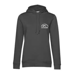 SWEAT A CAPUCHE (femme) – Association Calp'asso - Gris Anthracite - BCW34B