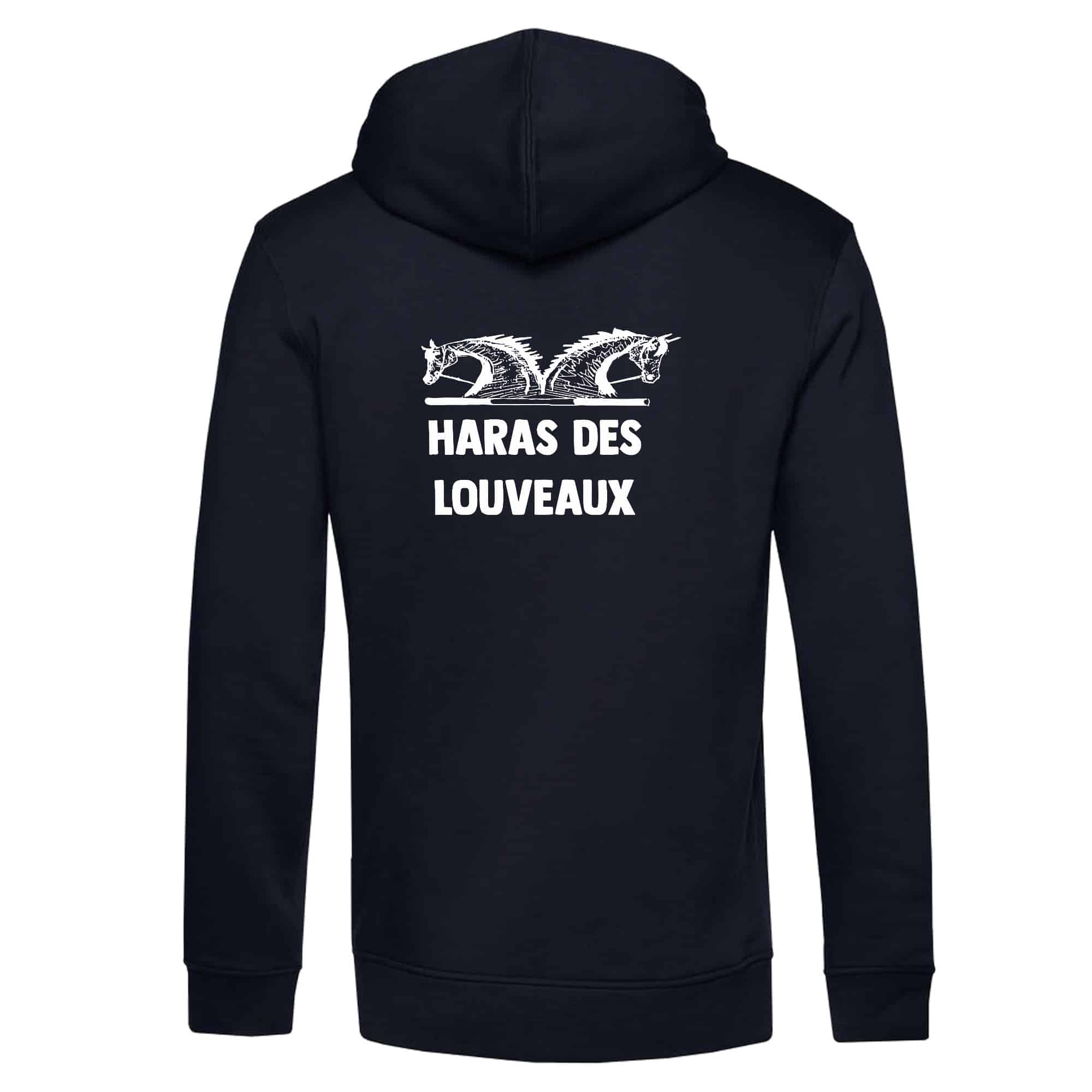 SWEAT A CAPUCHE (enfant) - Au Galop les Louveaux - K477 – Image 3