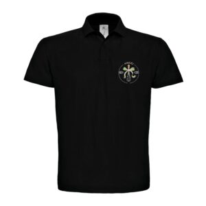 Polo premium (homme) - Avecci Food - Noir - BCU426