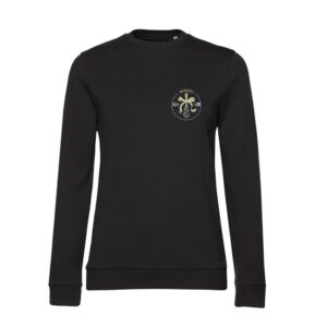 SWEAT COL ROND (femme) - Avecci Food - Noir - BCW01Q