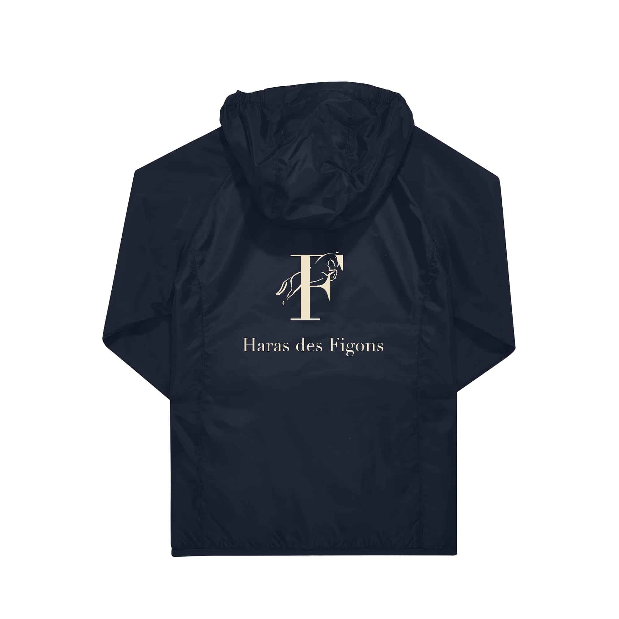 COUPE-VENT (unisexe) - Haras des figons - Navy - BC630 – Image 2