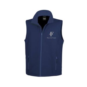 SOFTSHELL SANS MANCHE (femme) – Haras des figons - Navy - R232F