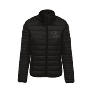 DOUDOUNE AVEC MANCHES (femme) - Les Écuries des Bordes - Noir - K6121