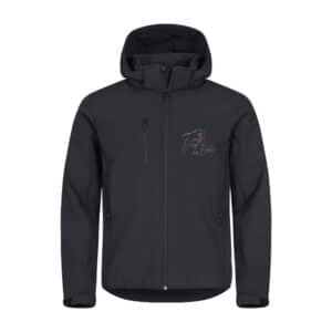 SOFTSHELL "Classic" (homme) - Les Écuries des Bordes - Noir - 0200912