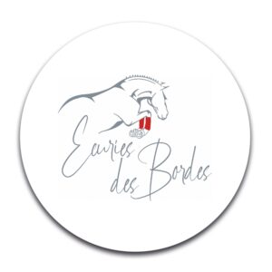 STICKER ROND - Les Écuries des Bordes - STI001