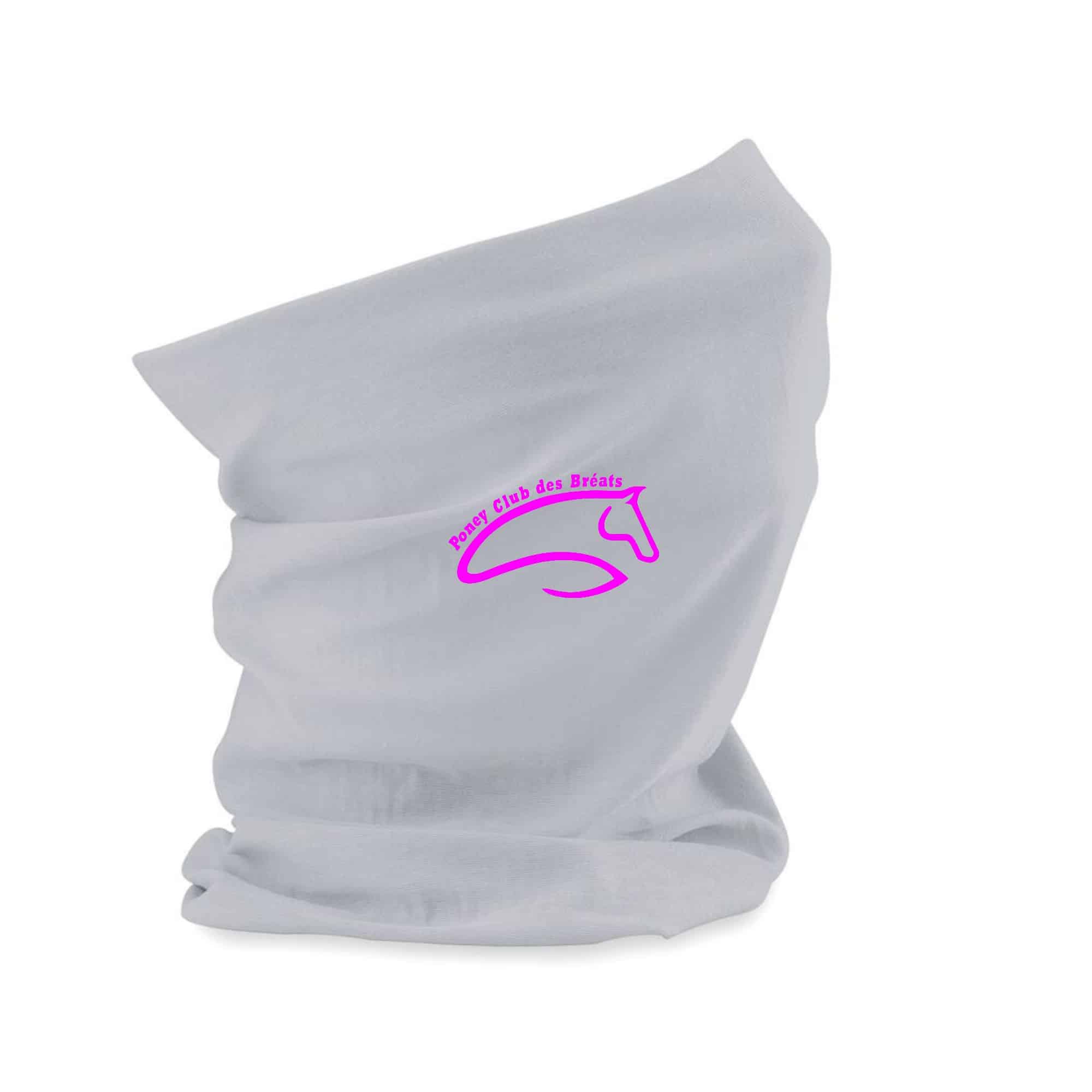 Cache cou - Poney-club des Bréats - Gris chiné - BF900