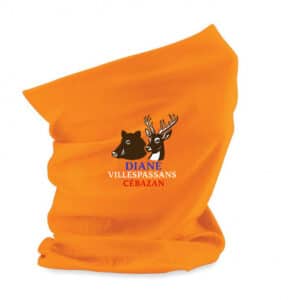 Cache cou - Diane Villespassans et cébazan - Orange - BF900