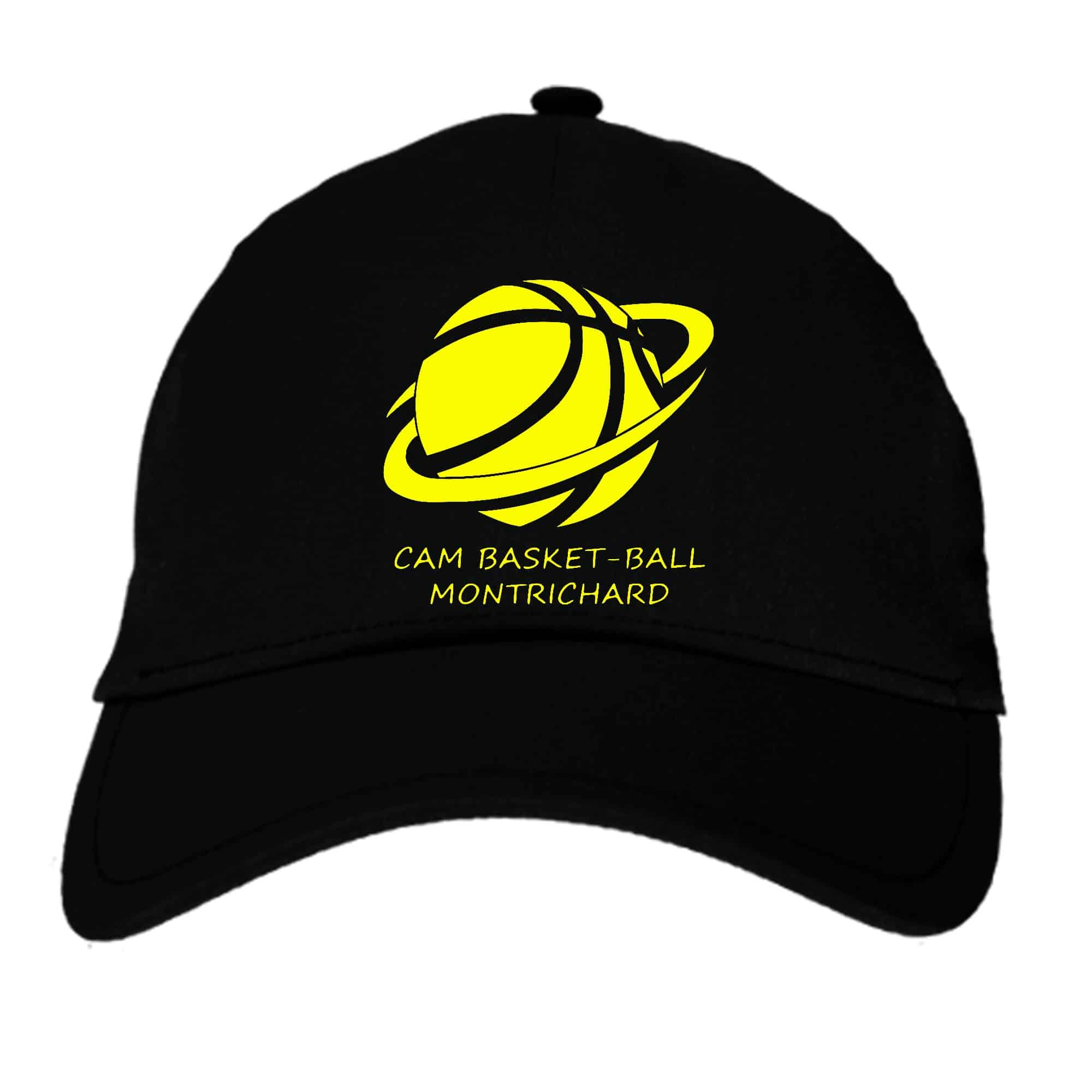 CASQUETTE - CAM Basket - Noir - BF015